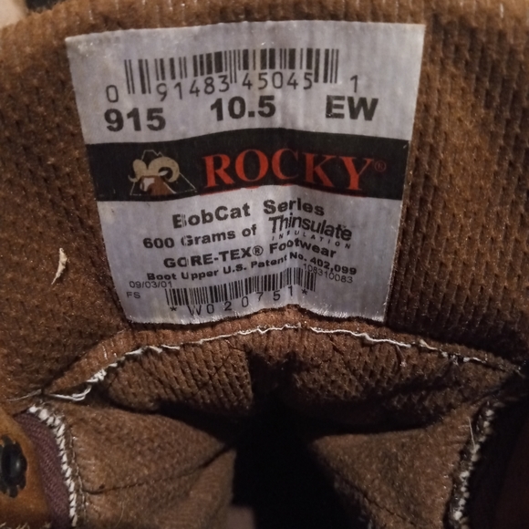 Mens rocky hunting boots - Picture 5 of 6